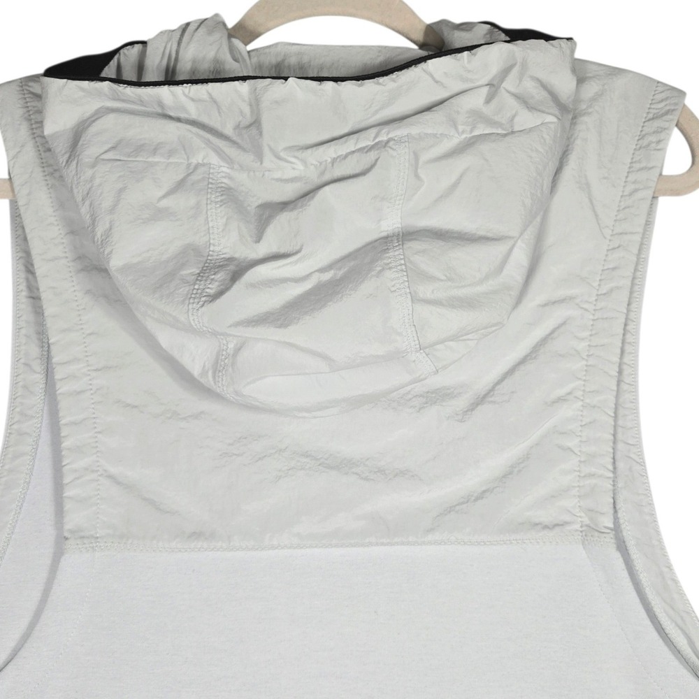 Nike Therma Tech Pack Sleeveless Hoodie Mens L Grey Gym Training Vest Pullover - Picture 8 of 11